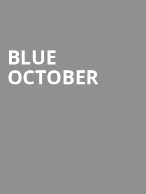 Blue October, Charleston Theater, Charleston